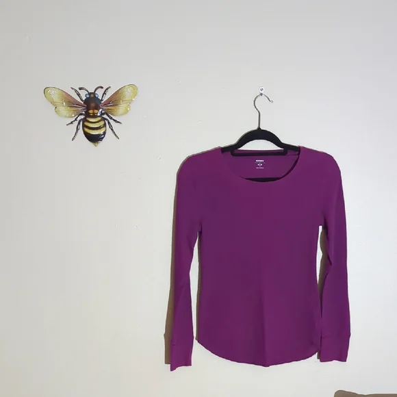 Old Navy Pink Fitted Blouse - Picture 1 of 7